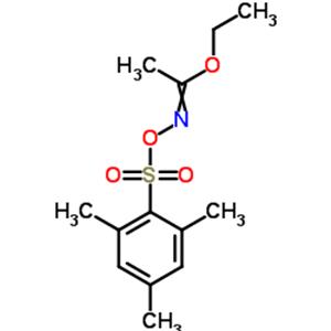 Ethyl N-[(mesitylsulfonyl)oxy]ethanimidate