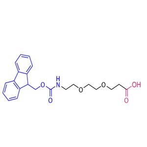1-(9H-fluoren-9-yl)-3-oxo-2,7,10-trioxa-4-azatridecan-13-oic acid
