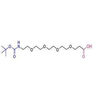 2,2-dimethyl-4-oxo-3,8,11,14,17-pentaoxa-5-azaicosan-20-oic acid