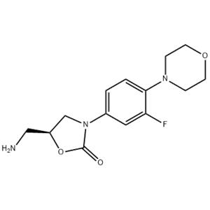 (S)-N-[[3-[3-Fluoro-4-[4-morpholinyl]phenyl]-2-oxo-5-oxazolidinyl]methyl]amine