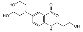3-[4-[bis(2-hydroxyethyl)amino]-2-nitroanilino]propan-1-ol
