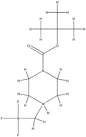 (4-Boc-1-piperaziniuM-1-ylMethyl)trifluoroborate internal salt