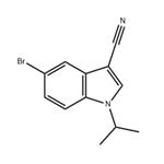 5-bromo-1-isopropyl-1H-indole-3-carbonitrile