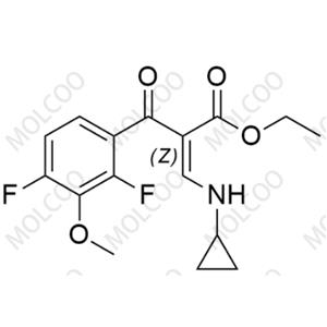 (Z)-ethyl 3-(cyclopropylamino)-2-(2,4-difluoro-3-methoxybenzoyl)acrylate 