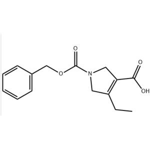 1-[(benzyloxy)carbonyl]-4-ethyl-2,5-dihydro-1H-pyrrole-3-carboxylic acid