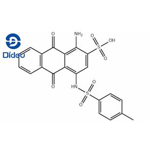  1-amino-9,10-dihydro-9,10-dioxo-4-p-toluenesulphonamidoanthracene-2-sulphonic acid