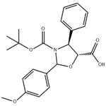 (4S,5R)-3-tert-butoxycarbony-2-(4-anisy)-4-phenyl-5-oxazolidinecarboxylic acid