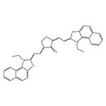 Cyclopentanone, 2,5-bis[2-(1-ethylnaphtho[1,2-d]thiazol-2(1H)-ylidene)ethylidene]-