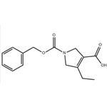 1-[(benzyloxy)carbonyl]-4-ethyl-2,5-dihydro-1H-pyrrole-3-carboxylic acid