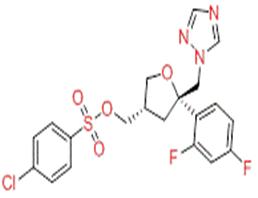 (3S-顺式)-4-氯苯磺酸[5-(2,4-二氟苯基)四氢-5-(1H-1,2,4-三唑-1-基甲基)-3-呋喃基]甲基酯