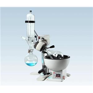 旋转蒸发仪(手动升降, 直式三重蛇形盘管, 1L试剂瓶)