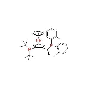 (R)-1-[(SP)-2-(二叔丁基膦)二茂铁基]乙基双(2-甲基苯基)膦