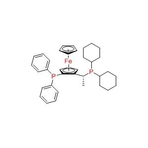 (R)-(-)-1-[(S)-2-二苯基磷]二茂铁乙基二环己基磷