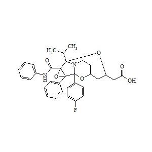 阿托伐他汀环氧吡咯并恶嗪三环类似物