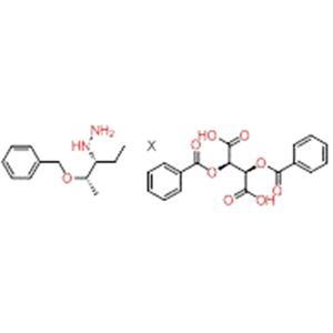[S-(R',R')]-2,3-双(苯甲酰氧基)丁二酸和 [S-(R',R')]-[1-乙基-2-(苯基甲氧基)丙基]肼的化合物