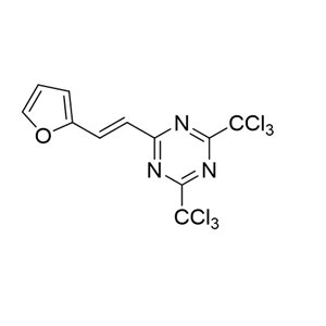 2-[2-(呋喃-2-基)乙烯基]-4,6-双(三氯甲基)-1,3,5-三嗪