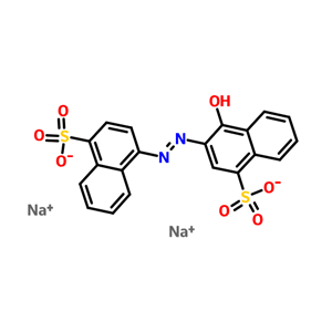 4-羟基-3-(4-磺酸-1-萘偶氮)-1-萘磺酸二钠盐