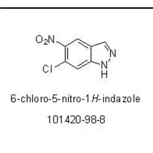 6-氯-5-硝基-1氢-吲唑