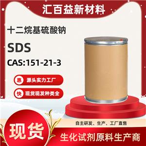 十二烷基硫酸钠，Sodium dodecyl sulfa，151-21-3
