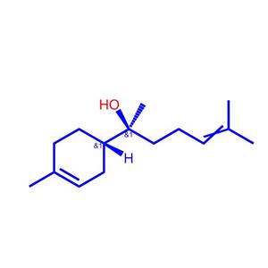 (S)-6-甲基-2-((S)-4-甲基环己-3-烯-1-基)庚-5-烯-2-醇23089-26-1