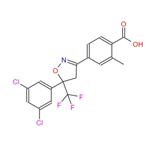 4-(5-(3,5-二氯苯基)-5-(三氟甲基)-4,5-二氢异噁唑-3-基)-2-甲基苯甲酸
