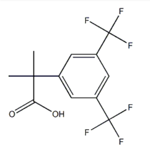 2-(3,5-二(三氟甲基)苯基)-2-甲基丙酸（奈妥吡坦中间体）