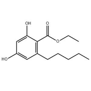 2,4-二羟基,6-戊烷基苯甲酸乙酯（大麻二酚中间体）