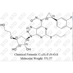 替格瑞洛杂质168 (N-亚硝基替格瑞洛)