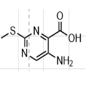 5-胺基-2-甲硫基-4-嘧啶甲酸