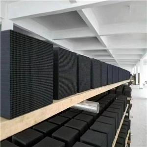 蜂窝活性炭：通孔不堆积，减少运维清理麻烦