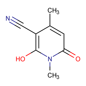 N-甲基-3-氰基-6-羟基-4-甲基-2-吡啶酮