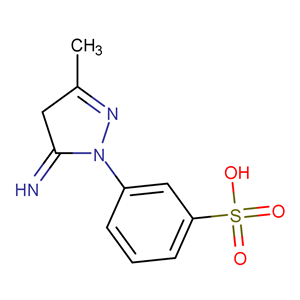 1-(3′-磺酸)苯基-3-甲基-5-氨基吡唑