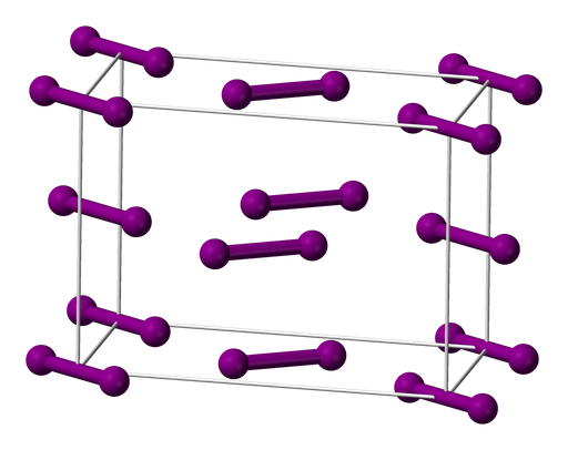 iodine crystal structure