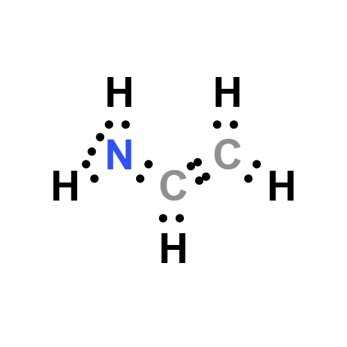 c2h5n lewis structure
