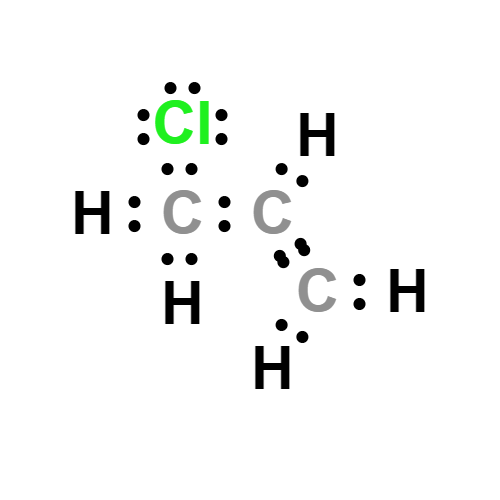 c3h5cl lewis structure
