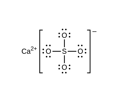 caso4 lewis structure