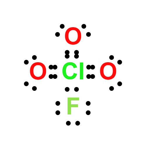 clo3f lewis structure