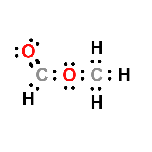 hcooch3 lewis structure