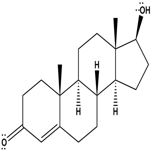 testosterone lewis structure